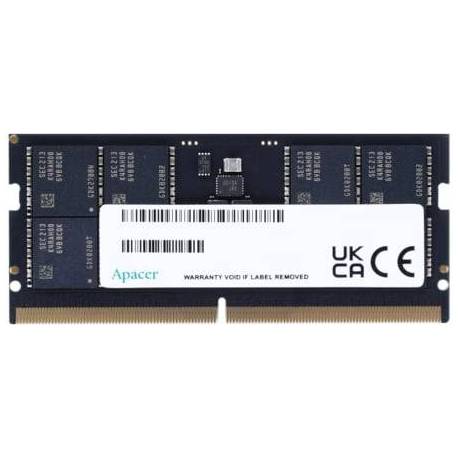 MEMORIA RAM APACER FS.16G2C.PKH 16GB/ DDR5/ 5600MHZ/ 1.1V/ CL46/ SODIMM