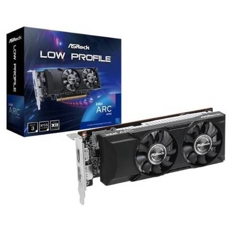 TARJETA GRÁFICA ASROCK INTEL ARC A310 PERFIL BAJO/ 4GB GDDR6/ COMPATIBLE CON PERFIL BAJO