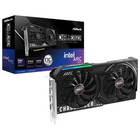 TARJETA GRÁFICA ASROCK INTEL ARC B570 CHALLENGER 10GB OC/ 10GB GDDR6