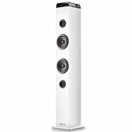 TORRE DE SONIDO CON BLUETOOTH NGS SKY CHARM PRO/ 80W/ 2.0/ BLANCA