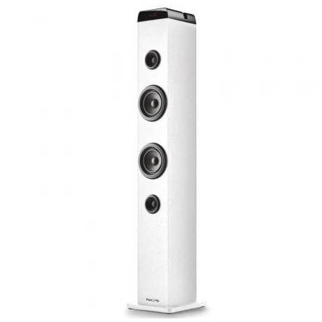 TORRE DE SONIDO CON BLUETOOTH NGS SKY CHARM PRO/ 80W/ 2.0/ BLANCA
