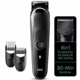 RECORTADORA BRAUN ALL IN ONE STYLE KIT SERIES 3 MGK3440/ CON BATERÍA/ 8 ACCESORIOS
