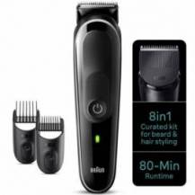 RECORTADORA BRAUN ALL IN ONE STYLE KIT SERIES 3 MGK3440/ CON BATERÍA/ 8 ACCESORIOS