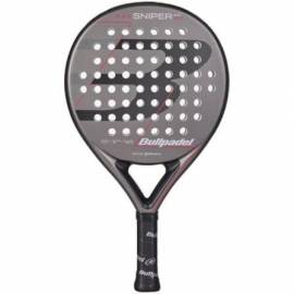 PALA DE PÁDEL BULLPADEL SNIPER 2.0 CONTROL 2026/ GRIS Y ROJA