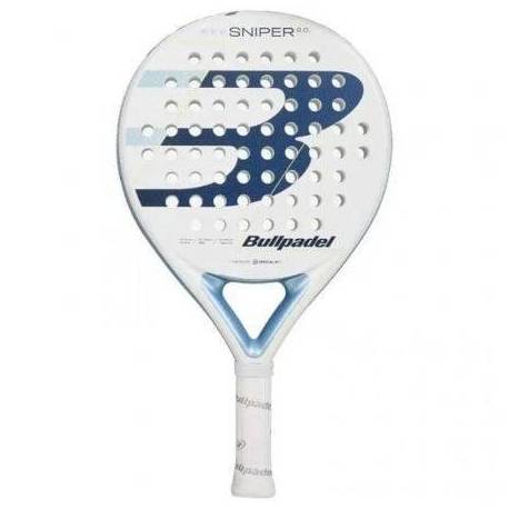 PALA DE PÁDEL BULLPADEL SNIPER 2.0 WOMAN/ BLANCA