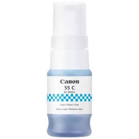 BOTELLA DE TINTA ORIGINAL CANON GI-55/ CIAN