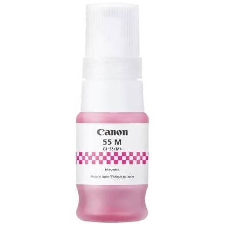 BOTELLA DE TINTA ORIGINAL CANON GI-55/ MAGENTA