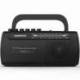 RADIO CASSETE DAEWOO DW1108/ CON CABLE/ A PILAS/ NEGRA