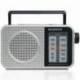 RADIO PORTÁTIL DAEWOO DW1125/ A PILAS/ GRIS METALIZADO