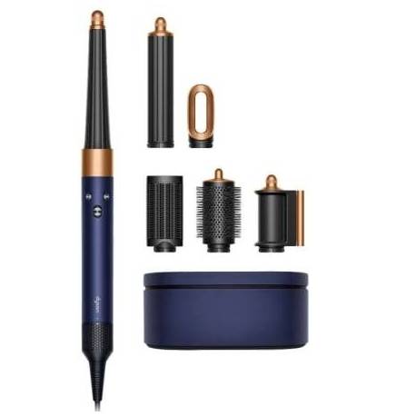 MOLDEADOR MULTIFUNCIÓN Y SECADOR DYSON AIRWRAP I.D. LISO+ONDULADO AZUL DE PRUSIA/COBRE