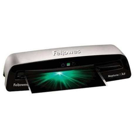 PLASTIFICADORA FELLOWES NEPTUNE 3 A3/ HASTA A3 Y 175 MICRAS/ PLATA Y NEGRA