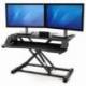 SOPORTE DE SOBREMESA ELEVABLE FELLOWES SIT-STAND LOTUS CORSIVO/ HASTA 15KG/ NEGRO