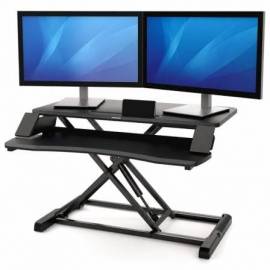 SOPORTE DE SOBREMESA ELEVABLE FELLOWES SIT-STAND LOTUS CORSIVO/ HASTA 15KG/ NEGRO