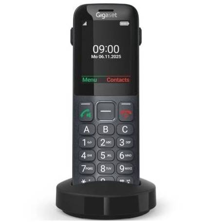 TELÉFONO INALÁMBRICO GIGASET COMFORT 600 SIM/ NEGRO