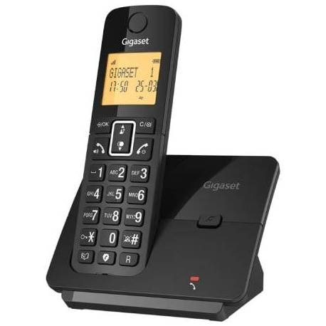TELÉFONO INALÁMBRICO GIGASET ESSENTIAL 300/ NEGRO
