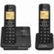 TELÉFONO INALÁMBRICO GIGASET ESSENTIAL 300 DUO/ NEGRO