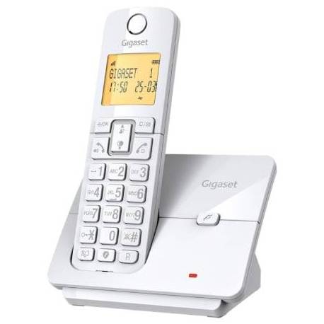 TELÉFONO INALÁMBRICO GIGASET ESSENTIAL 300/ BLANCO