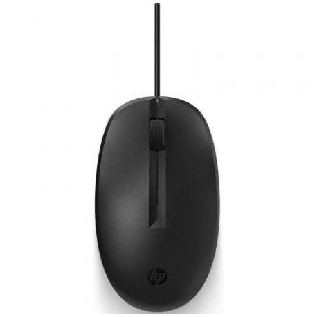 RATÓN HP 125/ HASTA 1200 DPI/ NEGRO/ FORMATO BULK