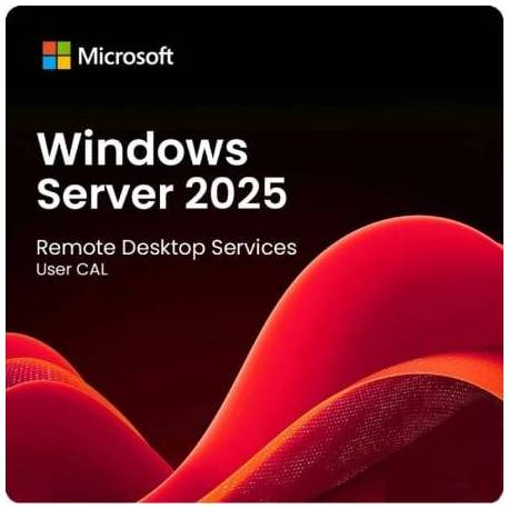 LICENCIA MICROSOFT WINDOWS SERVER 2025 REMOTE DESKTOP SERVICE/ CAL/ 5 USUARIOS