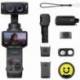 CÁMARA DIGITAL DEPORTIVA INSTA360 LUNA ULTRA PACK CREADOR/ 8K/ ÁNGULO DE VISIÓN 360º/ NEGRA