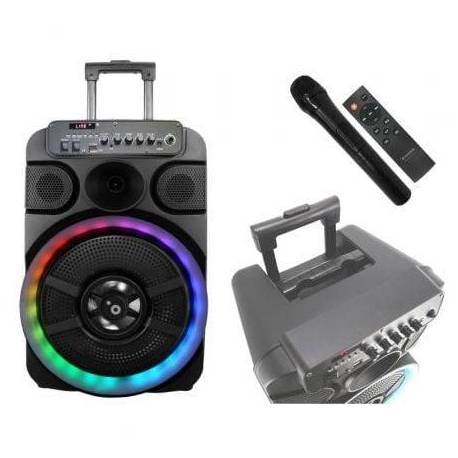 ALTAVOZ PORTABLE CON BLUETOOTH SUNSTECH MUSCLES 12/ 40W/ 1.0