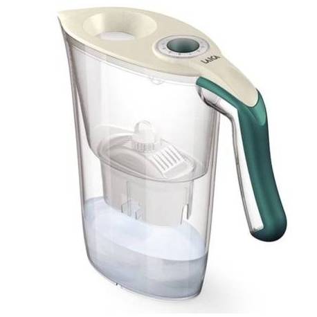 PACK JARRA FILTRANTE LAICA CARMEN TOSCA/ 2.3L/ VERDE OSCURO/ JARRA + 1 FILTRO BI-FLUX