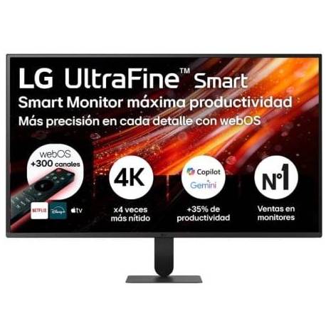 SMART MONITOR LG ULTRAFINE 32U701SB-B 31.5'/ 4K/ MULTIMEDIA/ SMART TV/ NEGRO