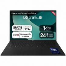 PORTÁTIL LG GRAM 17Z90TL-G.AU88BN INTEL CORE ULTRA 7-258V/ 32GB/ 1TB SSD/ 17'/ WIN11