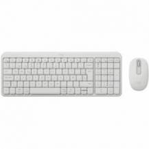 TECLADO Y RATÓN INALÁMBRICOS LOGITECH WIRELESS COMBO MK250/ BLANCO