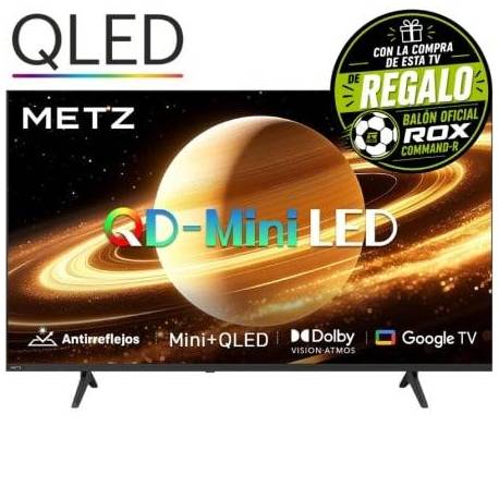 TELEVISOR METZ QLED MINILED 55MNH7000Z 55'/ ULTRA HD 4K/ SMART TV/ WIFI