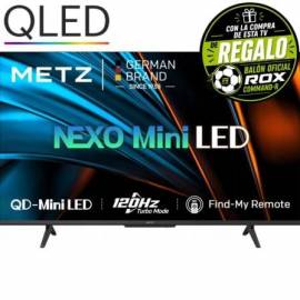 TELEVISOR METZ QLED MINILED 60MNH7030Z 60'/ ULTRA HD 4K/ SMART TV/ WIFI