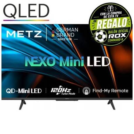 TELEVISOR METZ QLED MINILED 60MNH7030Z 60'/ ULTRA HD 4K/ SMART TV/ WIFI