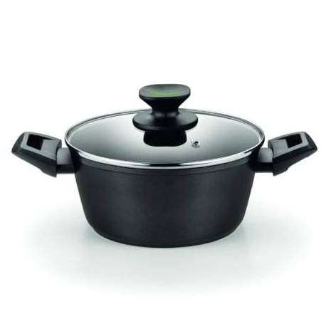 CACEROLA ALTA MONIX GREEN M480320/ Ø20CM/ ALUMINIO FORJADO/ APTA PARA INDUCCIÓN