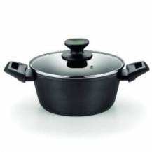 CACEROLA ALTA MONIX GREEN M480320/ Ø20CM/ ALUMINIO FORJADO/ APTA PARA INDUCCIÓN