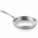 SARTÉN MONIX PLANET INOX M211226/ Ø26CM/ ALUMINIO FUNDIDO/ APTA PARA INDUCCIÓN
