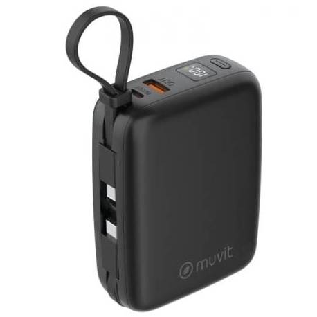 POWERBANK 20000MAH MUVIT FOR CHANGE MCCHP0015/ 65W/ NEGRA
