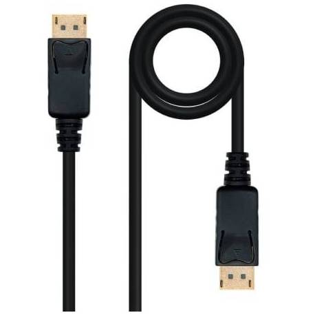 CABLE DISPLAYPORT 1.2 4K NANOCABLE 10.15.2310/ DISPLAYPORT MACHO - DISPLAYPORT MACHO/ 10M/ NEGRO