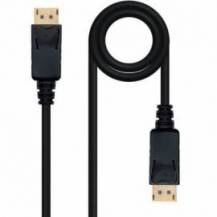 CABLE DISPLAYPORT 1.2 4K NANOCABLE 10.15.2310/ DISPLAYPORT MACHO - DISPLAYPORT MACHO/ 10M/ NEGRO