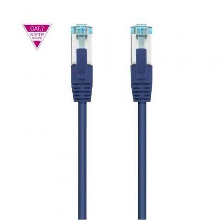 CABLE DE RED RJ45 SFTP NANOCABLE 10.20.1700-L25-BL CAT.7/ 25CM/ AZUL