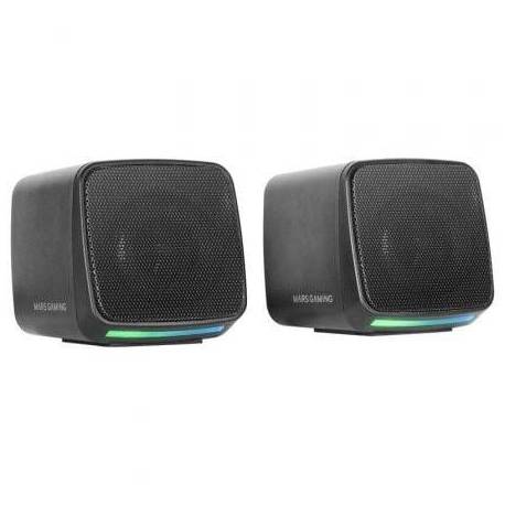 ALTAVOCES MARS GAMING MS-PRO/ 10W/ 1.0/ NEGROS