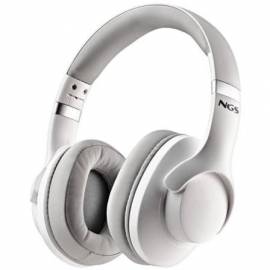 AURICULARES INALÁMBRICOS NGS ARTICA STORM/ CON MICRÓFONO/ BLUETOOTH/ BLANCOS