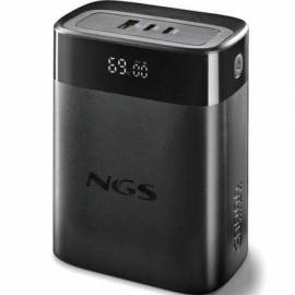 POWERBANK 30000MAH NGS TWIX30/ 140W/ COMPATIBLE CON PORTÁTILES/ NEGRA