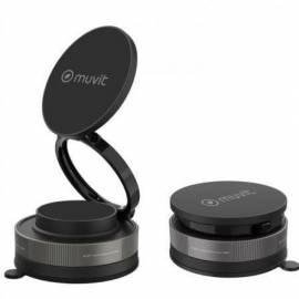 SOPORTE DE SMARTPHONE PARA COCHE MUVIT FOR CHANGE MCCHL0035/ NEGRO