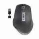 RATÓN ERGONÓMICO INALÁMBRICO NGS BLUR-RB/ BATERÍA RECARGABLE/ HASTA 3200 DPI/ NEGRO