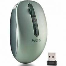 RATÓN ERGONÓMICO INALÁMBRICO NGS FOG DUAL FOGDUALGREEN SILENCIOSO/ HASTA 1600 DPI/ VERDE