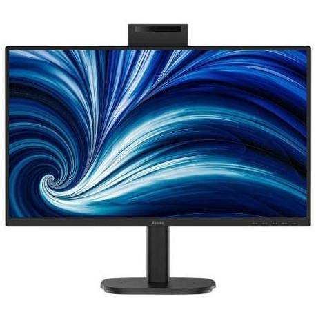 MONITOR PROFESIONAL PHILIPS 24B2N3200JH 23.8'/ FULL HD/ WEBCAM/ MULTIMEDIA/ REGULABLE EN ALTURA/ NEGRO