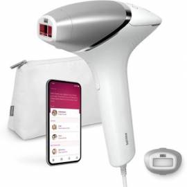 DEPILADORA DE LUZ PULSADA PHILIPS LUMEA IPL SERIE 8000 PRESTIGE/ CON CABLE/ INCLUYE 3 ACCESORIOS