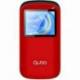 TELÉFONO MÓVIL QUBO P-190RD 4G PARA PERSONAS MAYORES/ ROJO