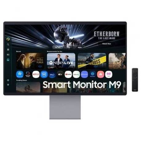 SMART MONITOR GAMING SAMSUNG M9 M90SF S32FM900SU 32'/ 4K/ 0.03MS/ 165HZ/ QD-OLED/ MULTIMEDIA/ REGULABLE EN ALTURA/ SMART TV/