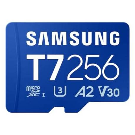 TARJETA DE MEMORIA SAMSUNG P7 256GB MICROSD XC/ CLASE 10/ 170MBS